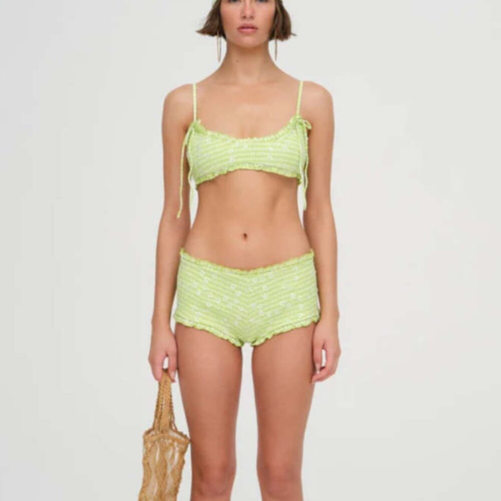 NWT For Love And Lemons Henry Bikini Set
